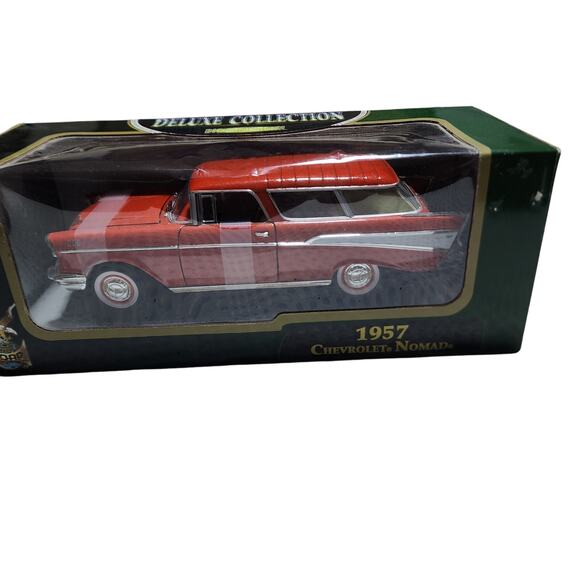 ROUGH TOUGH 1957 CHEVROLET NOMAD METAL CAR MODEL - Picture 1 of 10